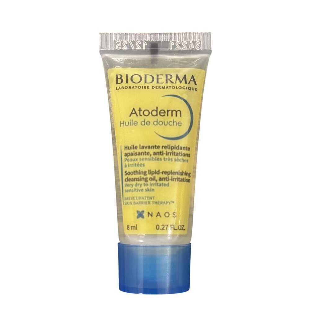 Bioderma Atoderm Cleansing Oil Lipid Replenishing For Face & Body 0.27oz/8mL